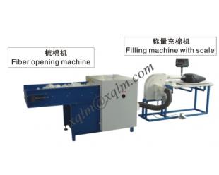 Fiber Carding & Filling Machine(with scale)